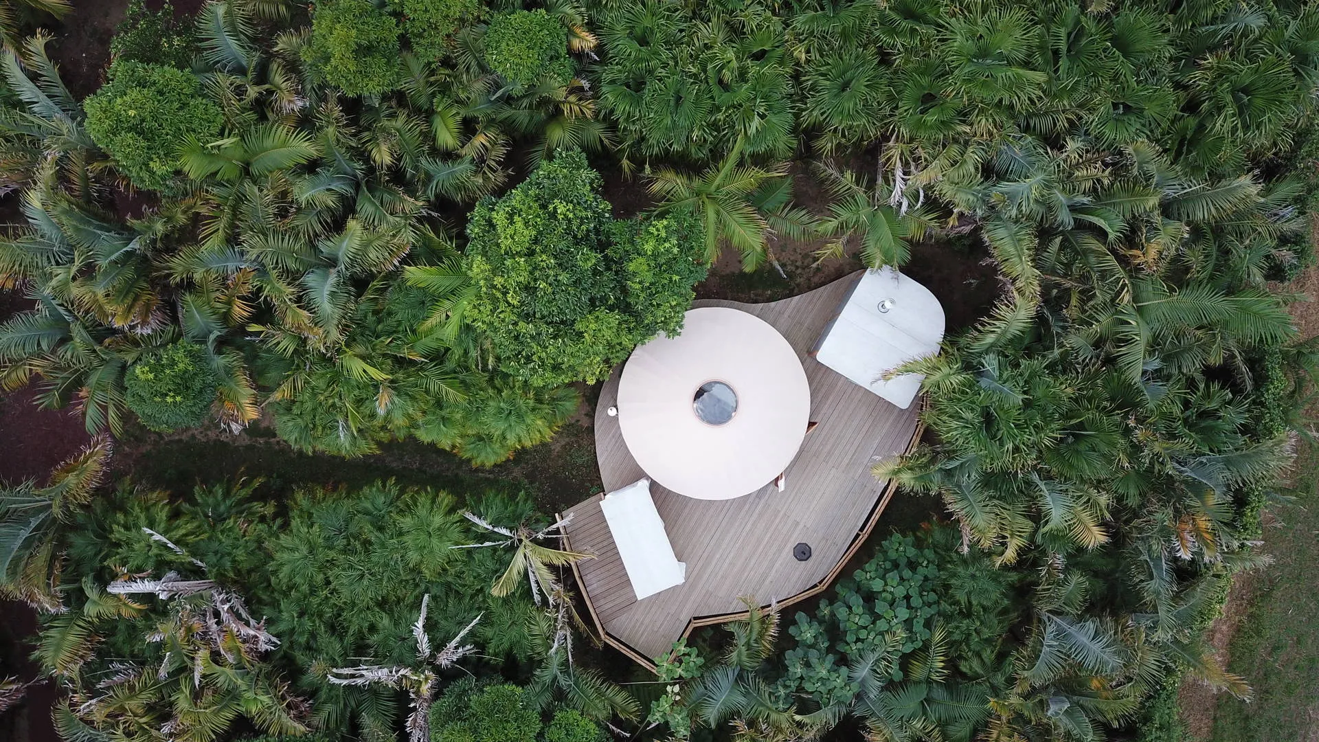 Azoren Azul Singular Glamping Faial drone foto