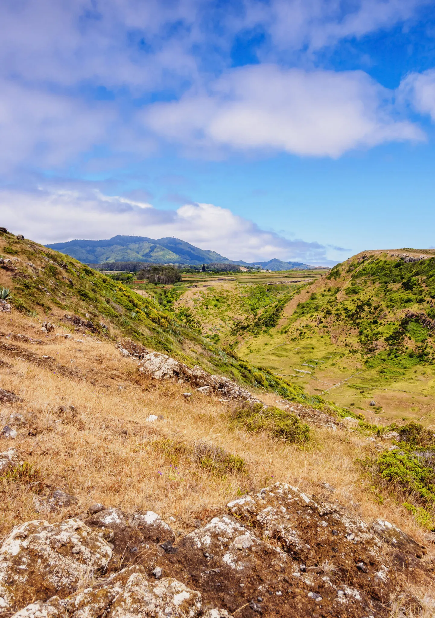 Azoren Santa Maria Noorden Landschap Vallei