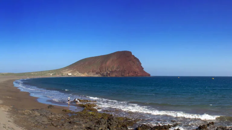Canarische Eilanden Tenerife Strand Playa De La Tejita