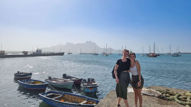 Kaapverdie vrouw alleen reizen zee