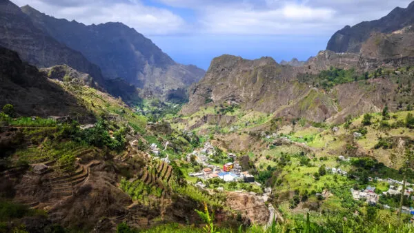 Kaapverdie Santo Antao Paul Vallei Bergen Binnenland Bergen