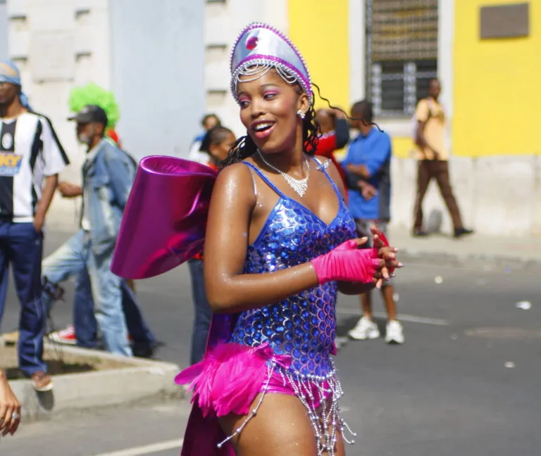 Kaapverdie Sao Vicente Carnaval Vrouw