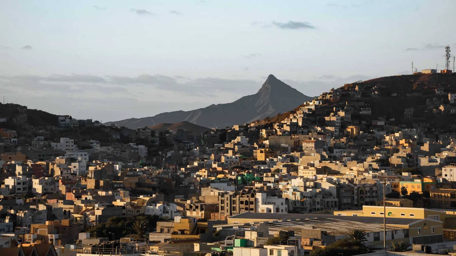 Het prachtige Mindelo op São Vicente.