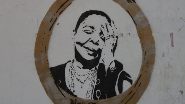 Kaapverdie-Sfeer-Muurschildering-Cesaria-Evora