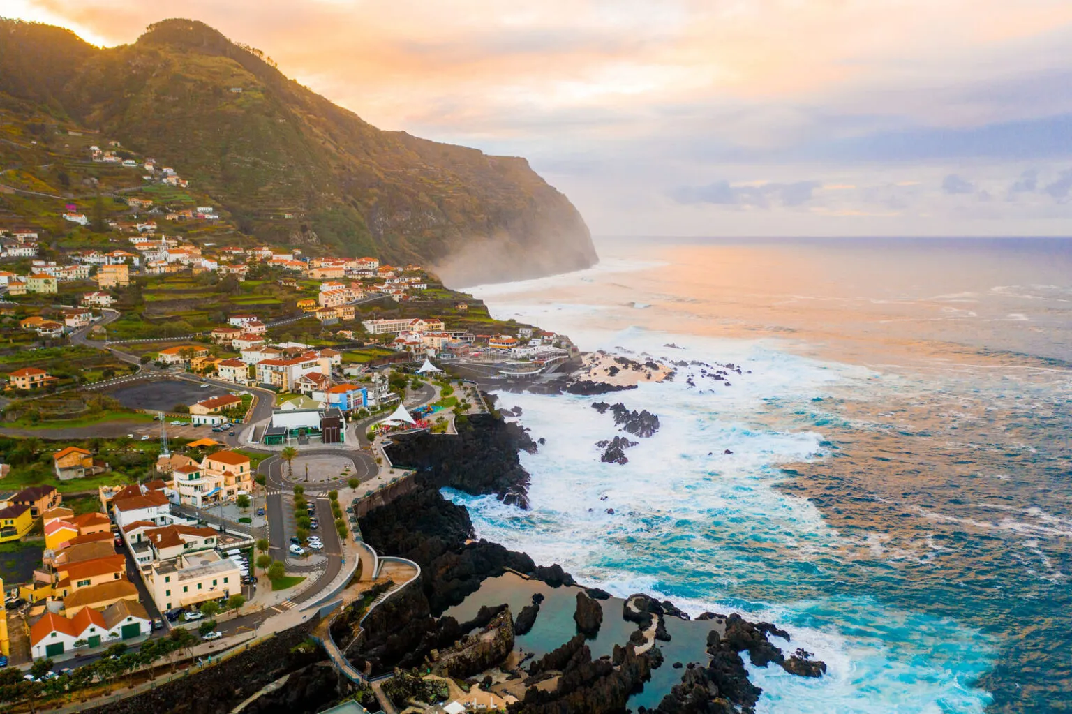 Uitzicht op Porto Moniz