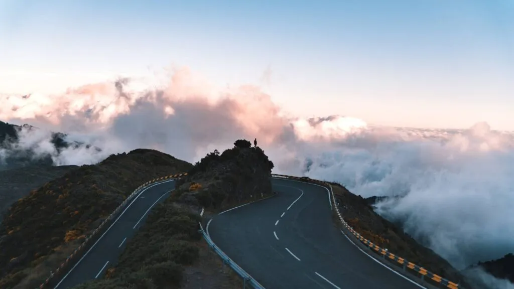Autoweg op Madeira