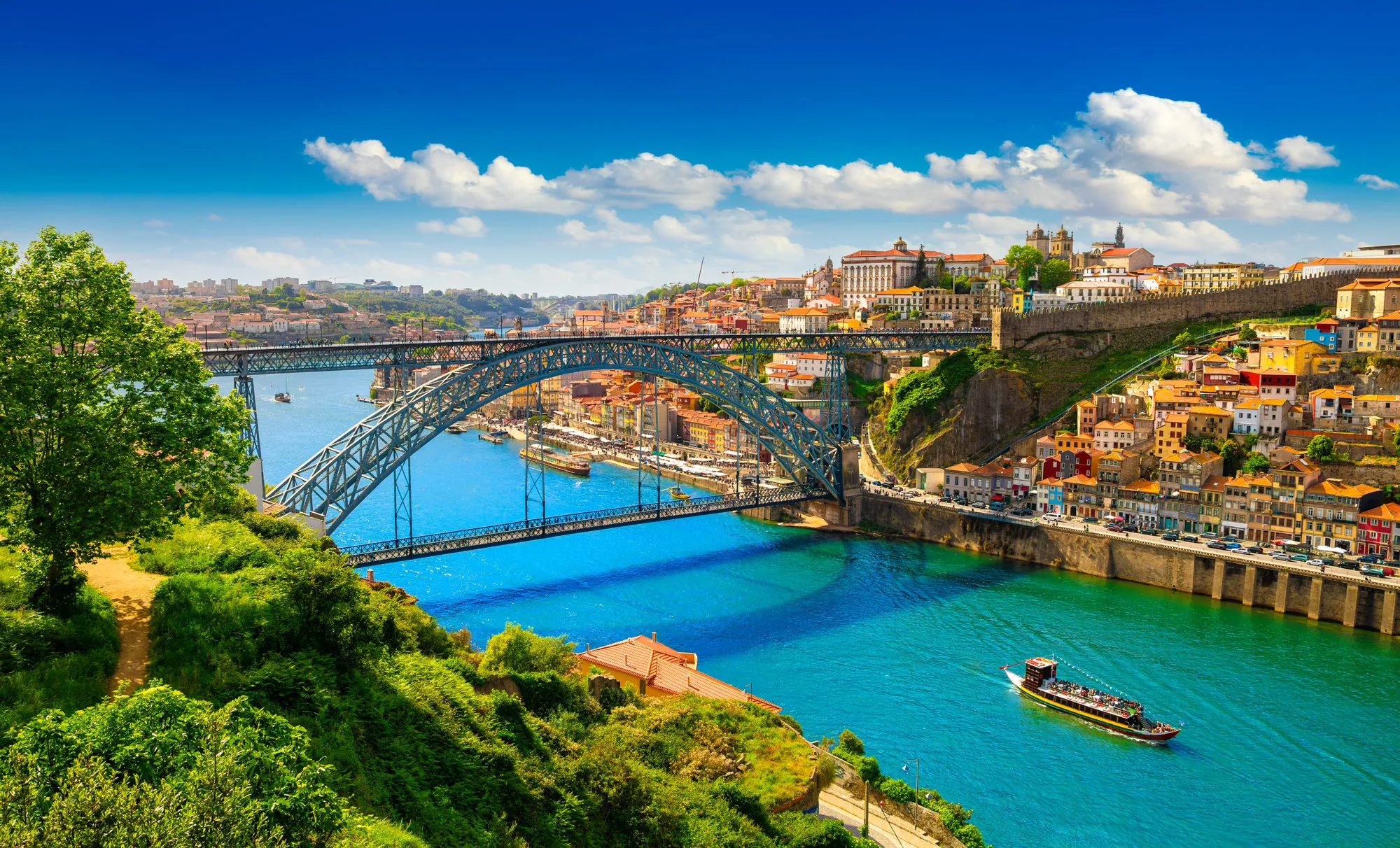 Uitzicht op Porto, Portugal